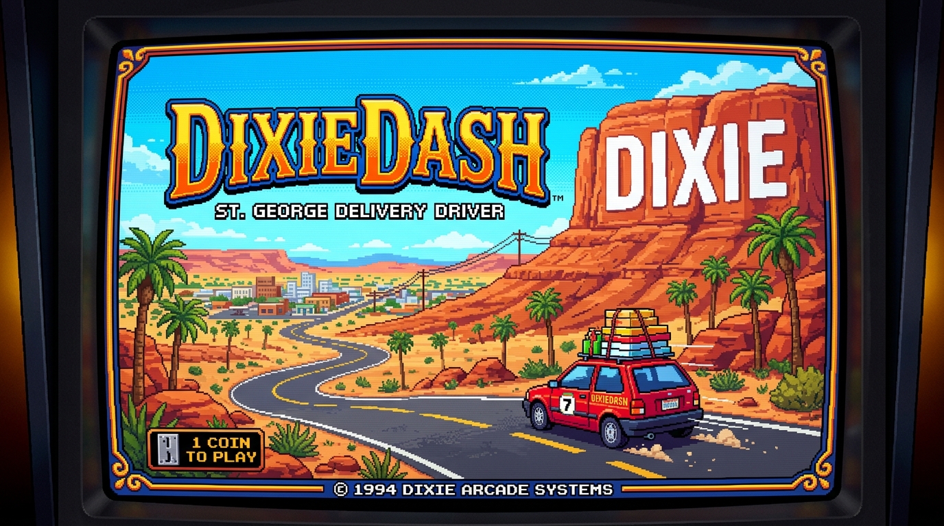 DixieDash Title Screen